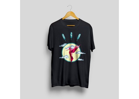 Hummingbird printed t-shirt