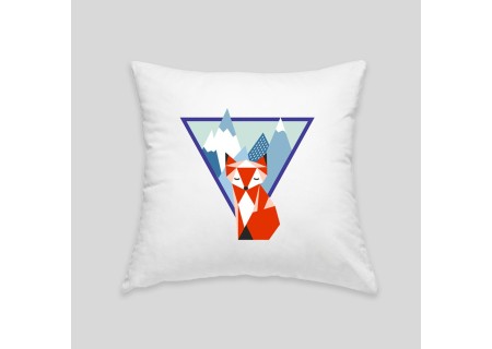 Mountain fox cushion