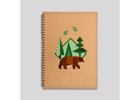 Mountain fox notebook