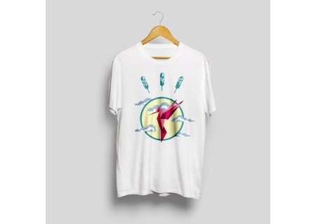 Hummingbird printed t-shirt